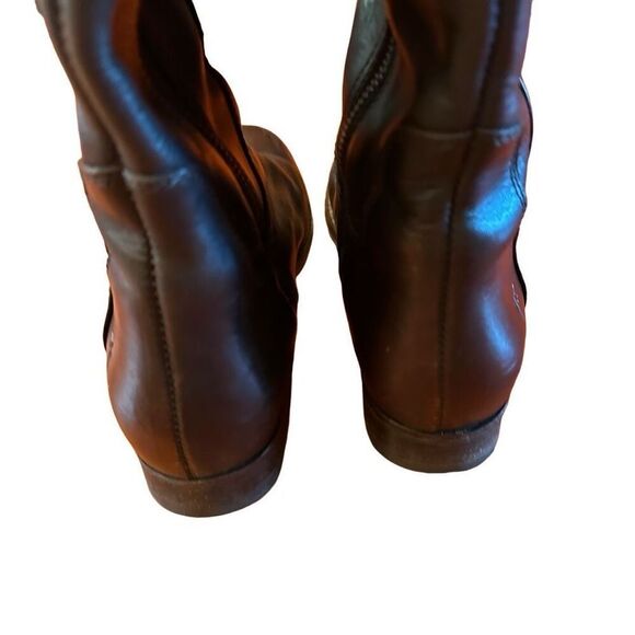 Frye Melissa tall dark brown riding boots- size 8 - Picture 8 of 10